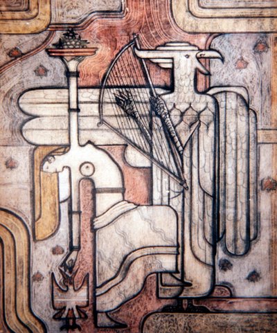 Music While He Eats by Hernando Villa