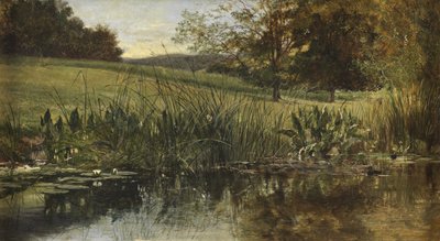 By the Riverbank by Heywood Hardy