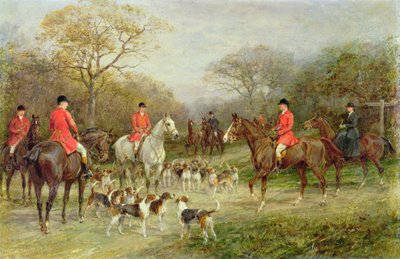 The Meet by Heywood Hardy