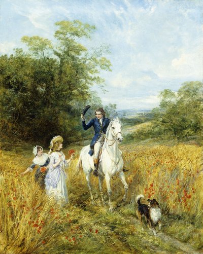 The Morning Ride by Heywood Hardy