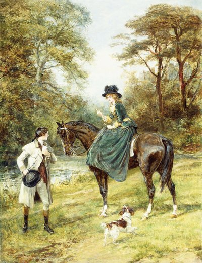 The Rendez-Vous by Heywood Hardy