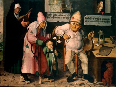 The Bellows Mender by Hieronymous Bosch