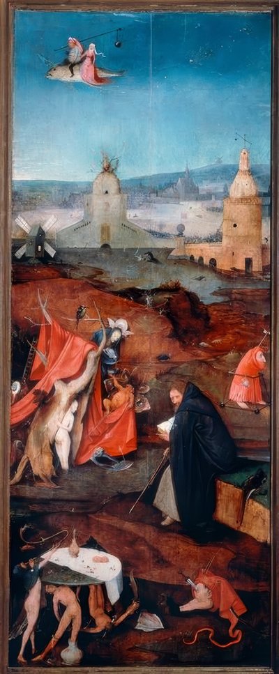 Saint Anthony in Contemplation by Hieronymus Bosch