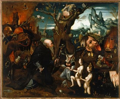 The Temptation of Saint Anthony by Hieronymus Bosch