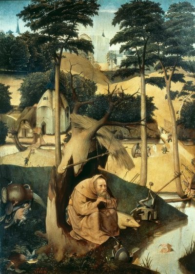 The Temptation of Saint Anthony by Hieronymus Bosch