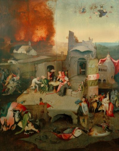 The Temptation of St. Anthony by Hieronymus Bosch