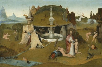 The Garden of Paradise, 1510-20 by Hieronymus Bosch