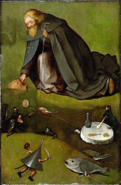 The Temptation of Saint Anthony by Hieronymus Bosch