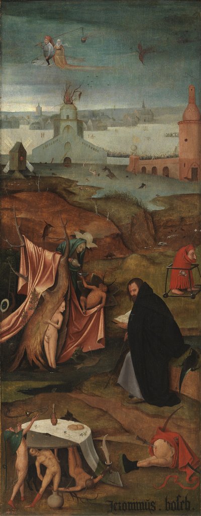 The Temptation of Saint Anthony by Hieronymus Bosch