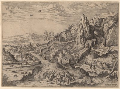 Sacrifice of Abraham by Hieronymus Cock