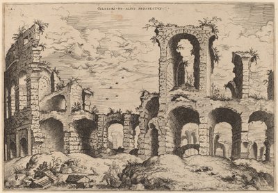 Second View of the Colosseum by Hieronymus Cock