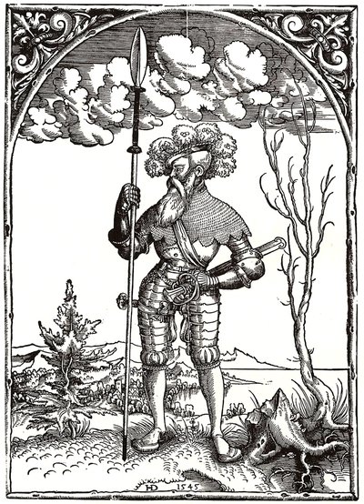 Knight in War Harness by Hieronymus Deckinger