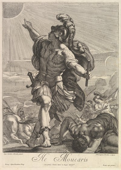 Joshua Commanding the Sun to Stand Still by Hieronymus Ferroni