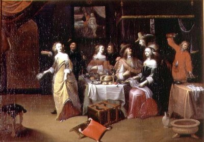 The Gallant Reunion by Hieronymus Janssens