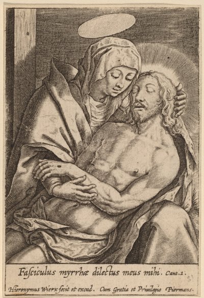Fasciculus Myrrhae Dilectus Meus Mihi by Hieronymus Wierix