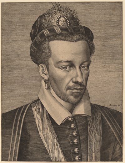 Henry of Navarre by Hieronymus Wierix