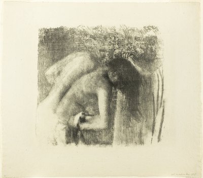 After the Bath (large version) by Hilaire Germain Edgar Degas