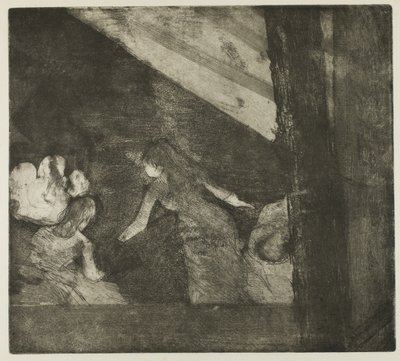 At the Café des Ambassadeurs by Hilaire Germain Edgar Degas