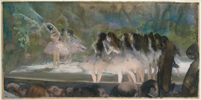 Ballet at the Paris Opera by Hilaire Germain Edgar Degas