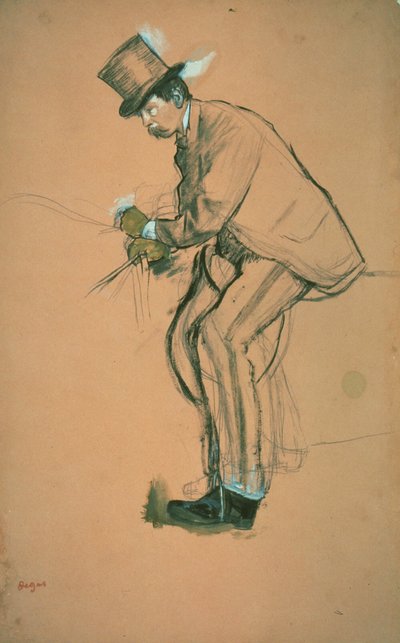 Gentleman Rider by Hilaire Germain Edgar Degas