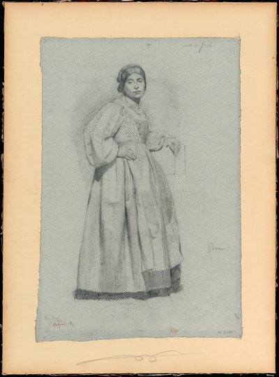 Italian (Gaeta) by Hilaire Germain Edgar Degas
