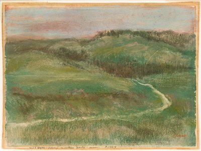 Landscape by Hilaire Germain Edgar Degas