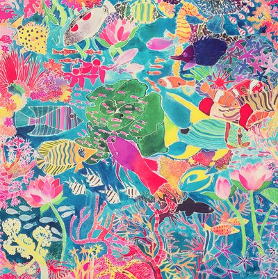 Underwater Rainbow by Hilary Simon