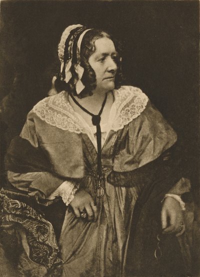 Mrs. Anna (Brownwell Murphy) Jameson by Hill and Adamson