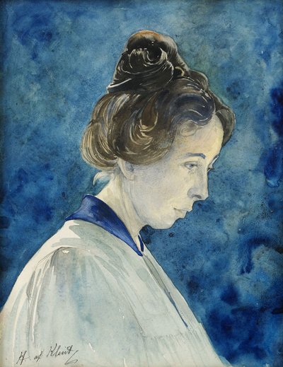 Self-Portrait, c.1890 by Hilma af Klint