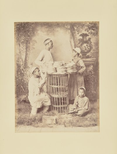 Bread Sellers by Hippolyte Arnoux