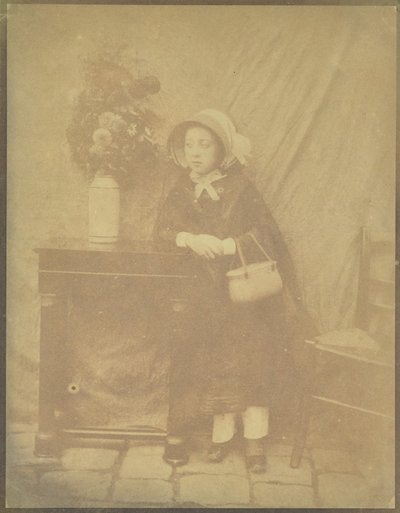 Portrait of Georgina Benoist (?) by Hippolyte Bayard