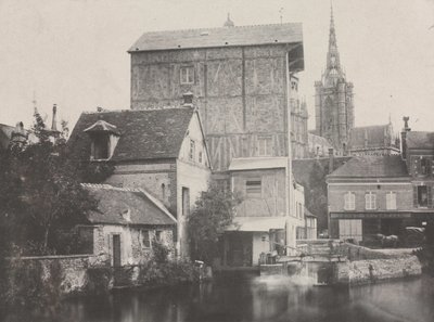 View of Évreux by Hippolyte Bayard