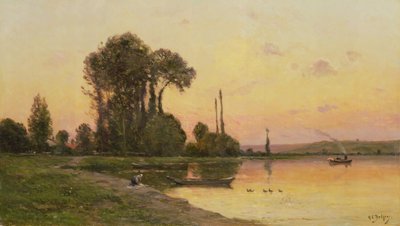 The Washerwoman by Hippolyte Camille Delpy