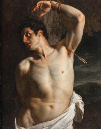 St. Sebastian by Hippolyte Delaroche