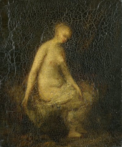 Bathing Woman by Hippolyte Michaud