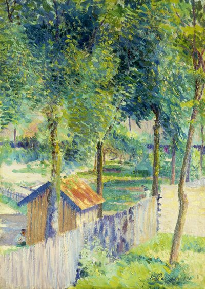 In the Garden by Hippolyte Petitjean