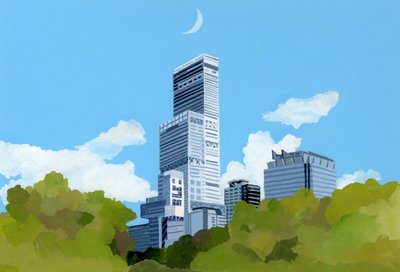 Osaka Abeno Harukasu by Hiroyuki Izutsu