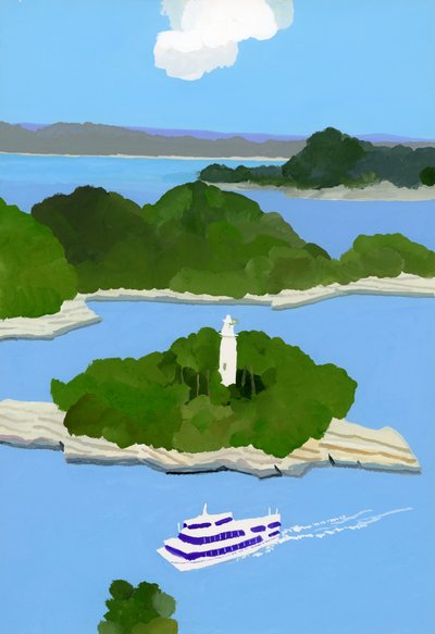 Sightseeing Boat by Hiroyuki Izutsu