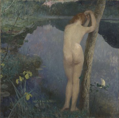 Nocturne by Hjalmer Eilif Emanuel Peterssen