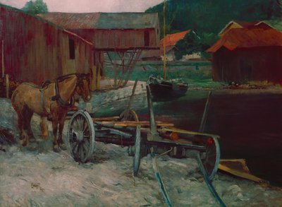 Sandvik Bay by Hjalmer Eilif Emanuel Peterssen