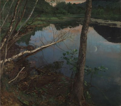 Summer Night by Hjalmer Eilif Emanuel Peterssen