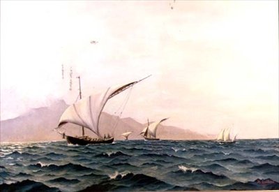 Portuguese Fishing Boats by Holger Lubbers