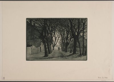 Alley by Holger Valdemar Rasmussen Magaard