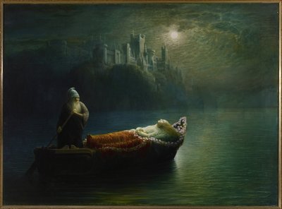 The Death of Elaine by Homer Watson