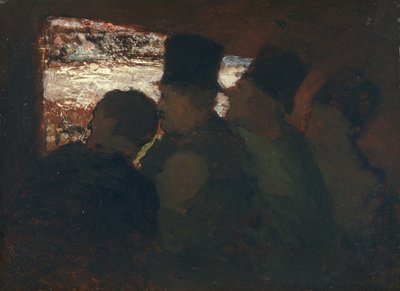 Theater Viewing by Honoré Daumier