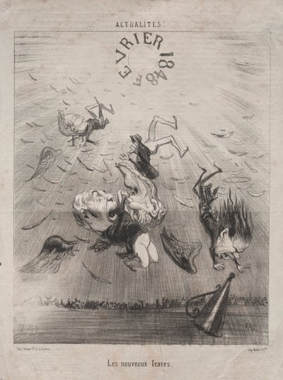Actualities (No. 140): The New Icarus by Honoré Daumier