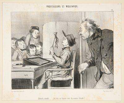 Wait by Honoré Daumier