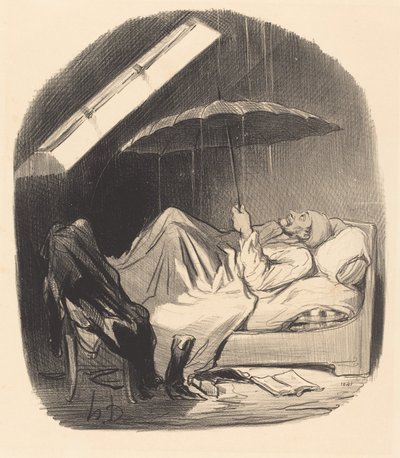 Brigand of Property by Honoré Daumier