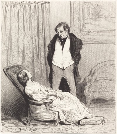 Carrot of the Case by Honoré Daumier