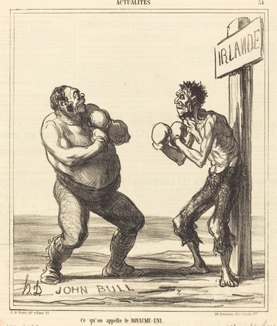 What is Called the United Kingdom by Honoré Daumier